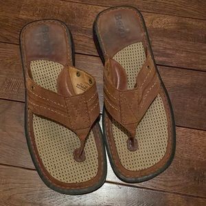 Born Leather Flip Flops